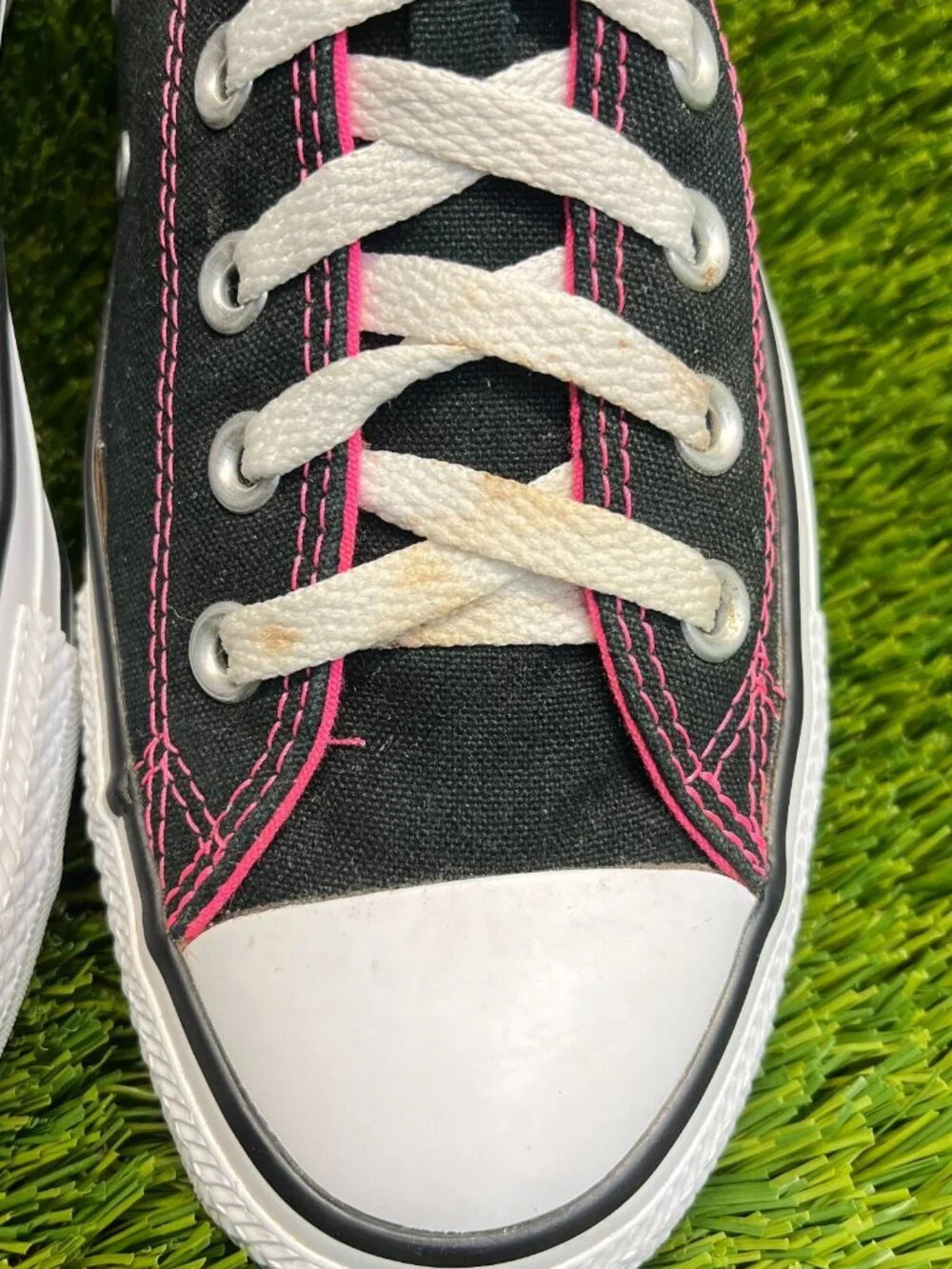 Converse CT All Star Double Tongue OX Womens Size 9 Athletic Shoes Sneakers - Picture 6 of 11